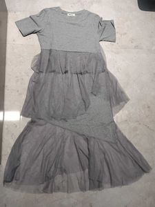 Beautiful Cotton+Net Dress