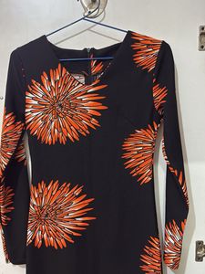 Floral Print Bodycon Dress