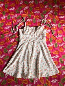 Floral Print Mini Dress