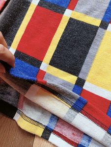 Colorful Patterned Long Sleeve Top