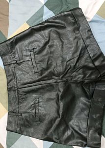 SHEIN leather Shorts