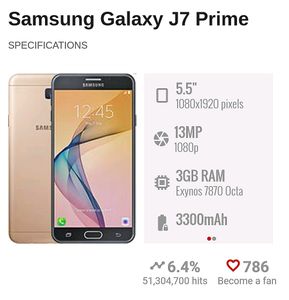 Samsung Galaxy J7 Prime+ 3 Freebies
