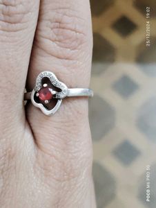 ✅Ladies Platinum Coated Original Silver Ring