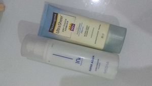 Neutrogena Sunscreen And Missha Emulsion