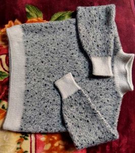 Stylish Fuzzy Knit Sweater