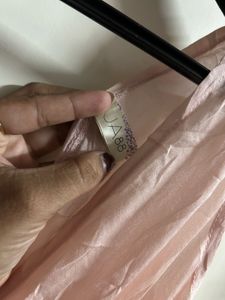 Pale Pink Asymmetrical Dress