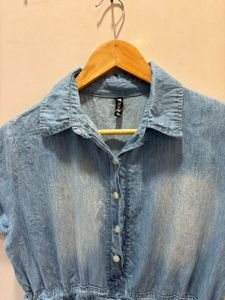 Denim Shirt Dress