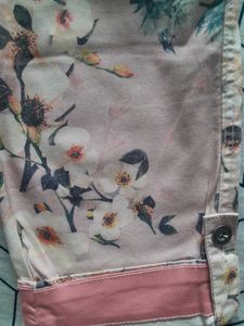 Floral Print Girls Shorts