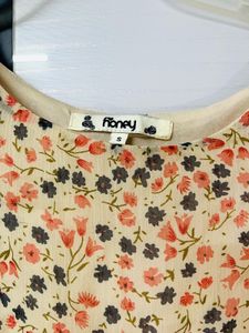 Floral Chiffon Mini Dress