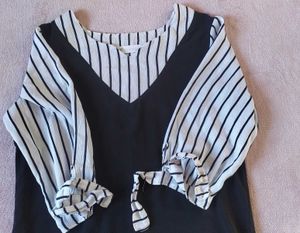 Chic Black &amp; White Dress