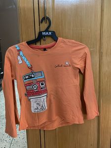 Girls Long Sleeves T-shirt