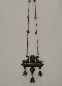 Silver Oxidised Neckpiece
