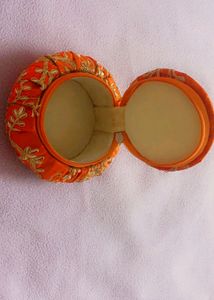 Embroidery Matki Design Storage Box