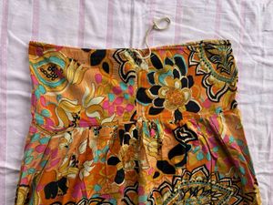 Salwar&amp; Dupatta  with Paisley and Floral Print
