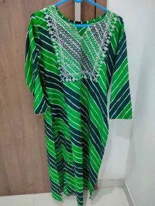 Elegant Green Kurta Set
