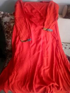 Anarkali Kurti With Shrug For Sale