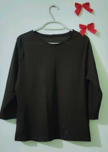 Basic Brown Tee Transparent