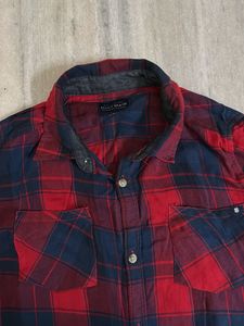 Red &amp; Blue Plaid Shirt