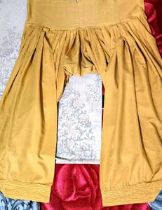 Patiyala Golden Colour Cotton Ke Salwar