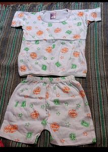 T-shirt And Short Girls&amp;Boy Combo Pack Of2