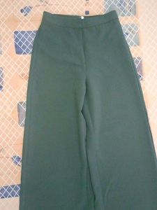 Olive Green korean Wide Leg Pants🍀