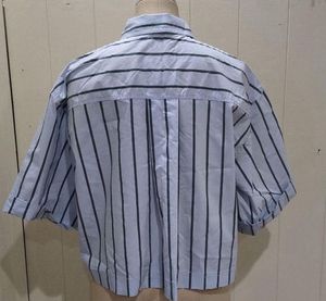 FREE Delivery ZARA Oversize cropped Shirt