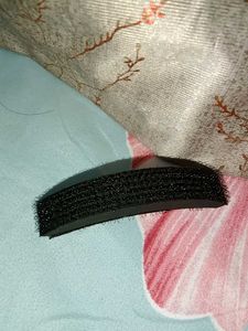 Flower Hair Claw Clip, black sponge volume inserts