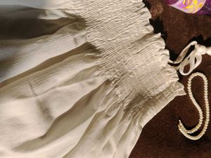 White Sleeveless Dress