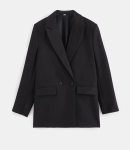 Black Double Breasted Blazer