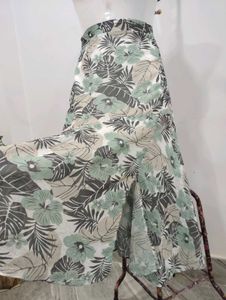 Floral Print Midi Skirt