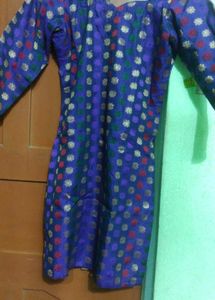 Violet Color Kurti