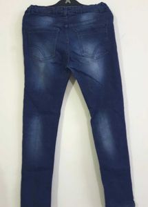 Blue Shaded Denim Jeans