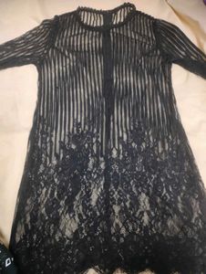 Lace Sheer Dress
