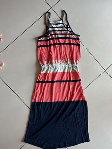 Striped Sleeveless Sundress