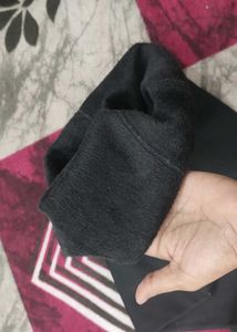 Fleece Leggings Cum Socks