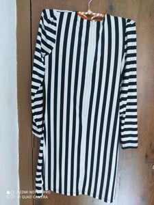 Beautiful Black And White Tunic
