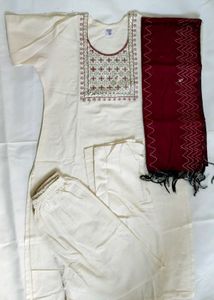 Elegant Embroidered Kurta