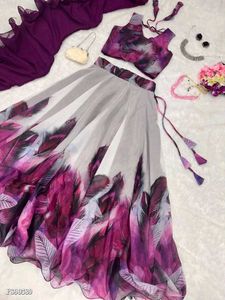 Organza Stylish Lehenga