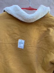 Stylish Sherpa Collar Jacket