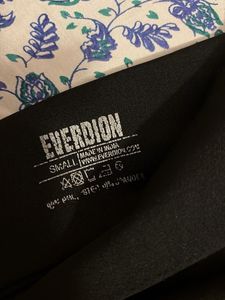 Black Crossover Waist Shorts