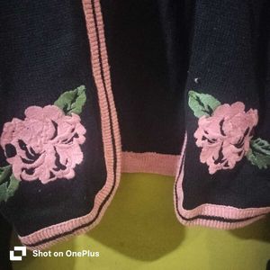Vintage Embroidered Cardigan