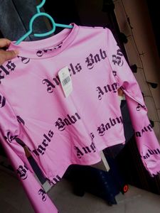 Pink Angels Baby Tee SSS