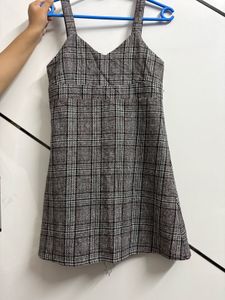 Plaid Mini Dress
