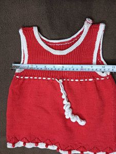 Cute Red Knit Dress🔥