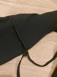 Black Button-Down Shirt