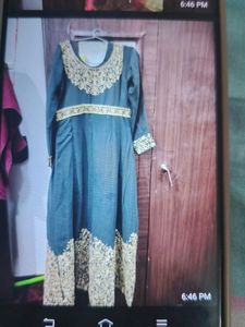 Beautiful Gown With Pant And Dupatta