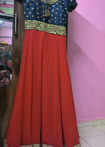 Beautiful Red new Gown😍🙈
