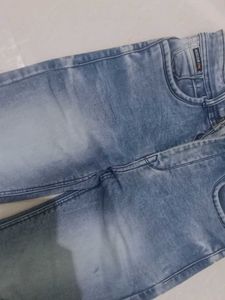 Light Wash Denim Jeans Size 28 Waist