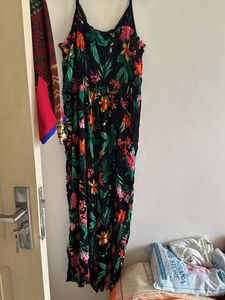 Floral Print Jumpsuit