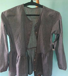 Peplum Korean top